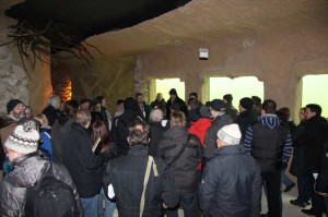 Das Kaltwasseraquarium: Eine Möglichkeit mehr, einen Blick auf das Unterwasserleben zu werfen und z.B. den Einsatz der Sedimentfalle zu begutachten.