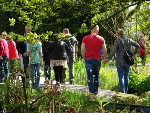 Die Ausstellung der Gartenteiche ist eingebettet in viele weitere Attaraktionen des Parks.